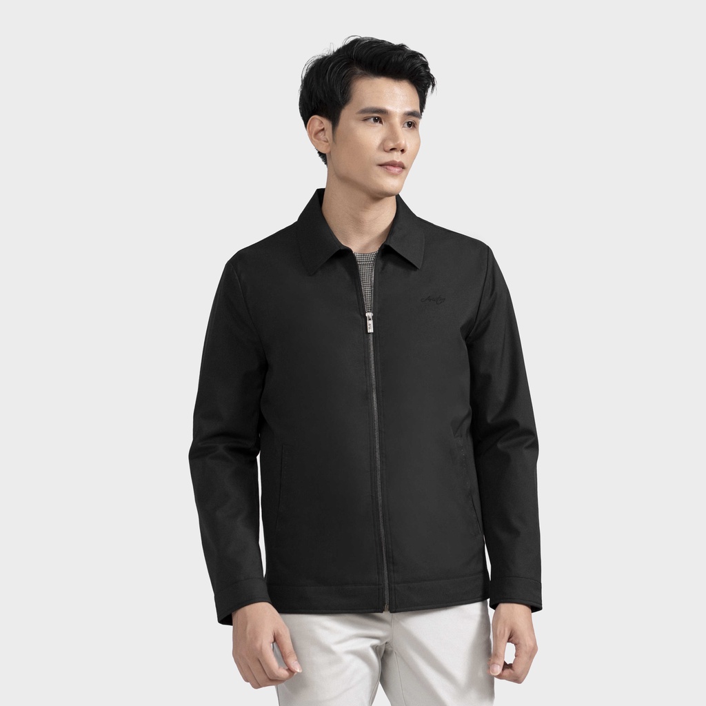 Áo khoác nam hai lớp ARISTINO thiết kế thời trang, nam tính, chất liệu cao cấp cản gió, cản nước  - AJK008W2
