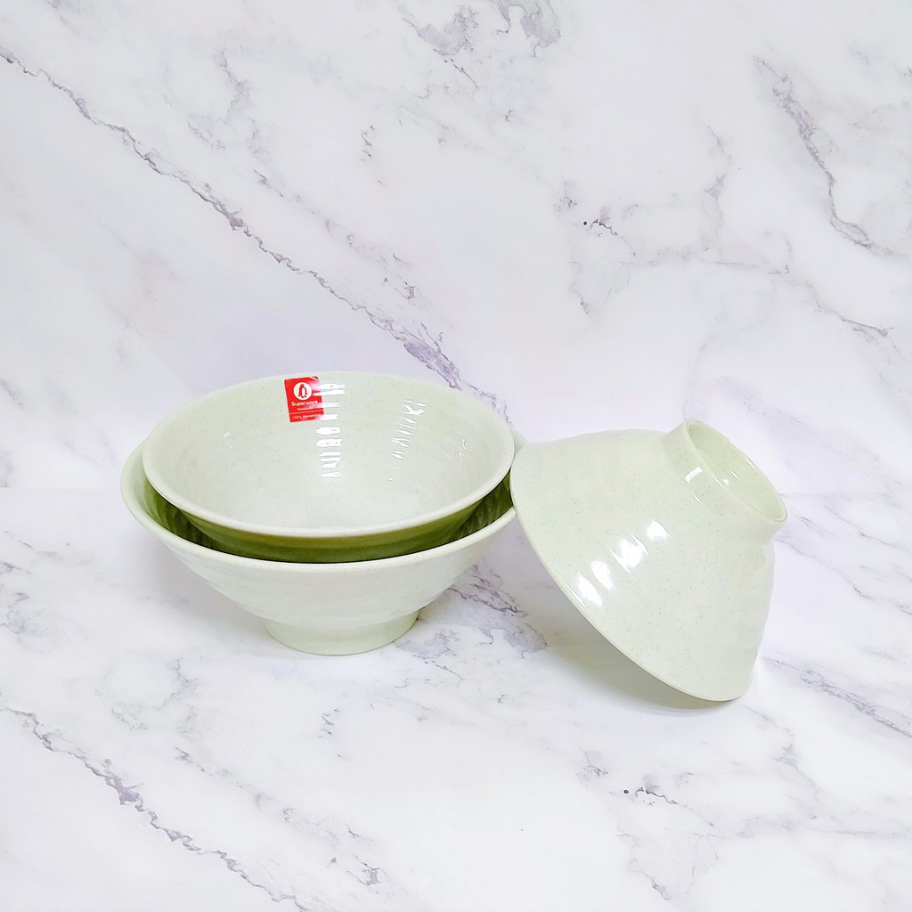 Bộ tô xoắn phong cách Hàn Quốc SUPERWARE Nhựa phíp 100% melamine