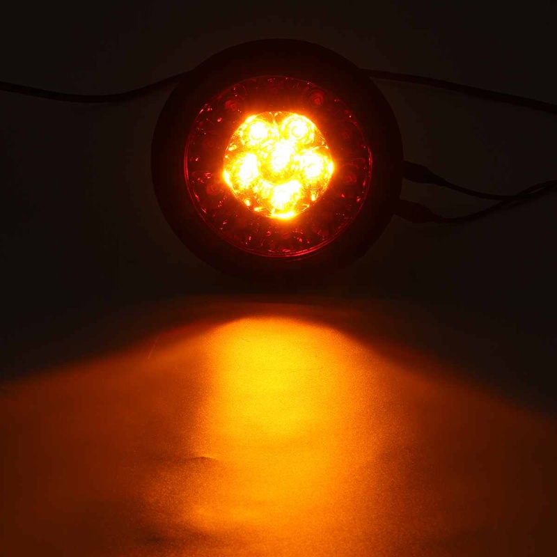 Bộ 2 Đèn Hậu 16 Bóng Led 12V Cho Xe Hơi Xe Tải