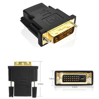 Cáp chuyển đổi đầu DVI sang HDMI dùng cho máy tính pc laptop máy chiếu youngcityshop 30.000