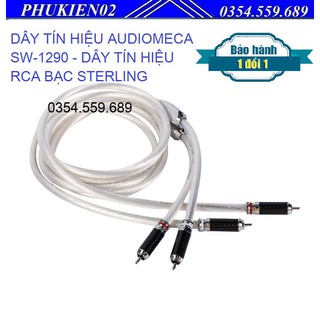 DÂY TÍN HIỆU AUDIOMECA SW-1290 - DÂY TÍN HIỆU RCA BẠC STERLING