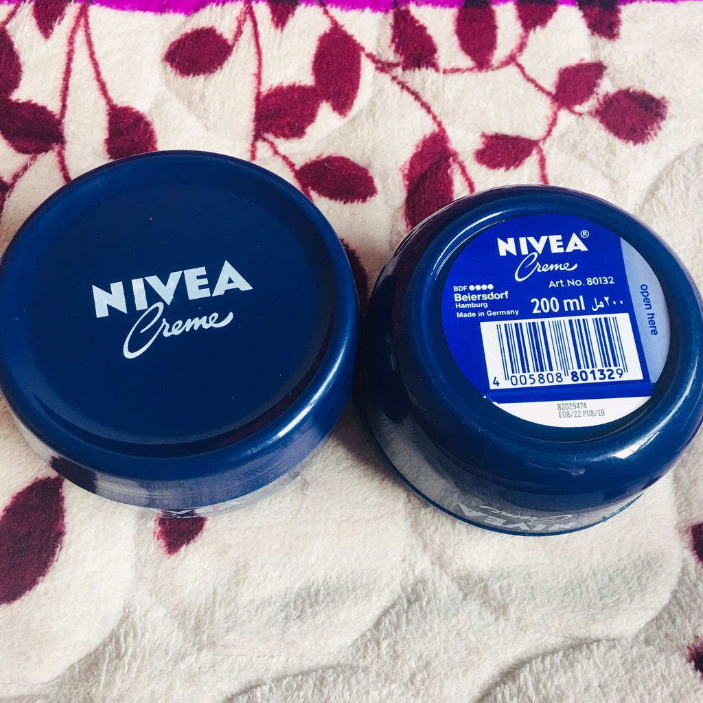 KEM DƯỠNG THỂ NIVEA CREME 200ML [ HỘP TRÒN - XANH ĐẬM ]