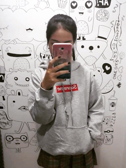 Áo khoác nỉ chui nam nữ thêu chữ sup - size nhỏ | BigBuy360 - bigbuy360.vn