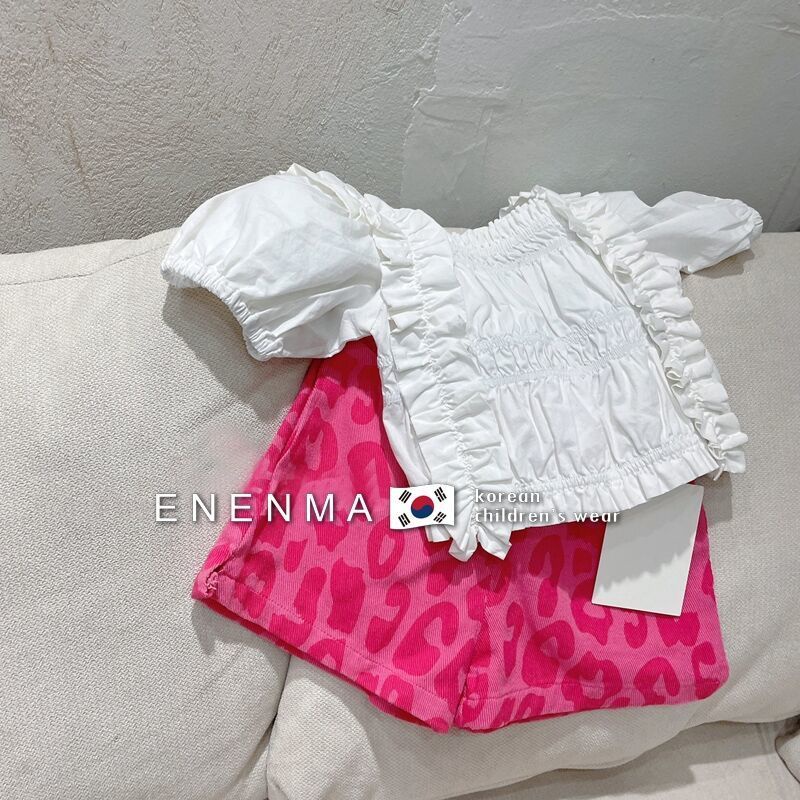 [Hàng Có Sẵn] Quần Short Dáng Rộng Thoải Mái Dễ Phối Đồ Thời Trang Mùa Hè Cho Bé Gái