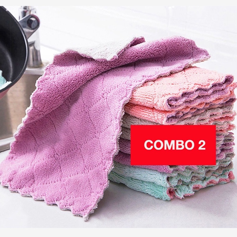 Khăn đa năng loại siêumềm dùng treo vật dụng lên đến như: soong nội, bát đĩa