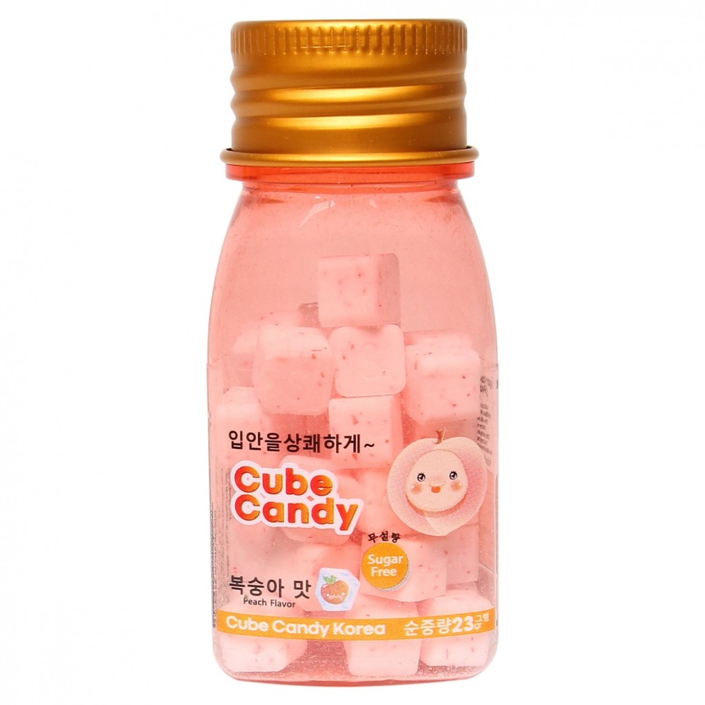 Kẹo ngậm Cube Candy Korea Sugar Free 23g