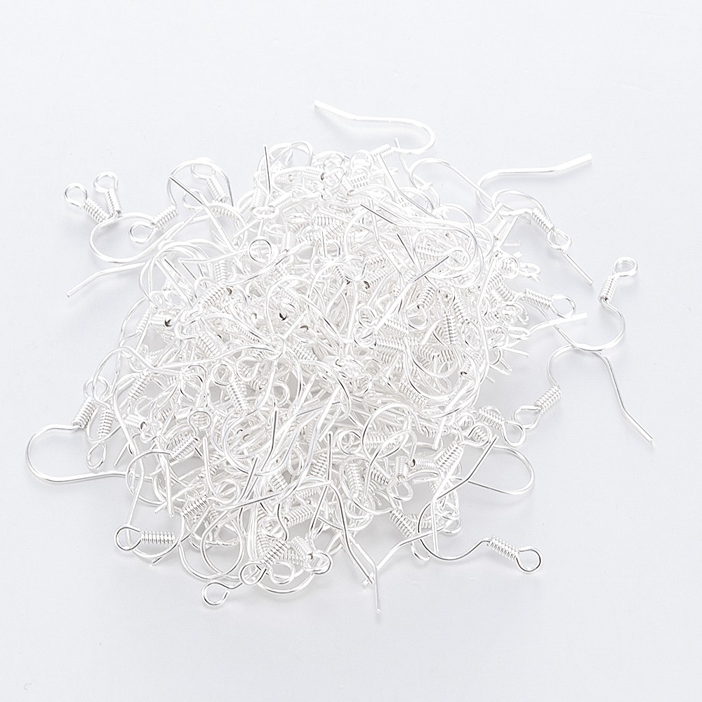 Set 200 móc khuyên tai kim loại đơn giản tiện dụng chất lượng cao