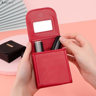 Túi Đựng Son Môi Bằng Da PU Có Gương Tiện Dụng Khi Đi Du Lịch