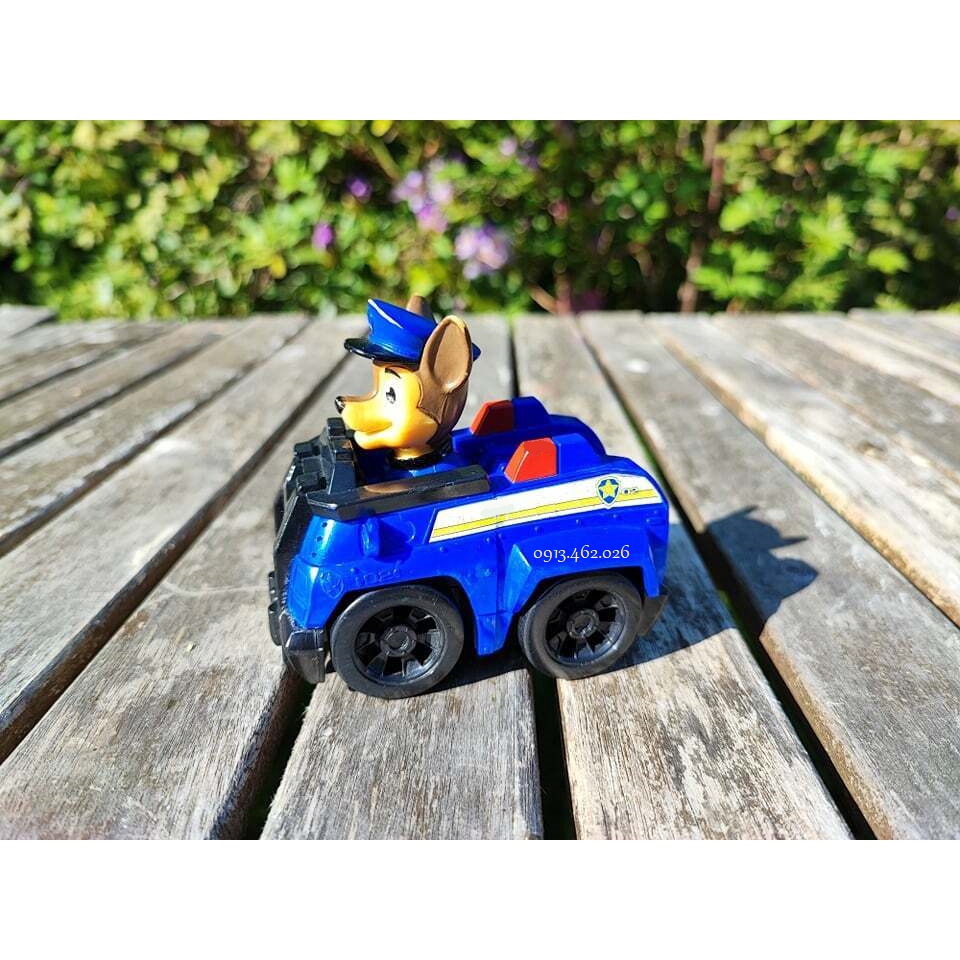 CHASE ☘️ Chó cứu hộ lái xe màu xanh dương - Rescue Racer - Những chú chó cứu hộ Paw Patrol