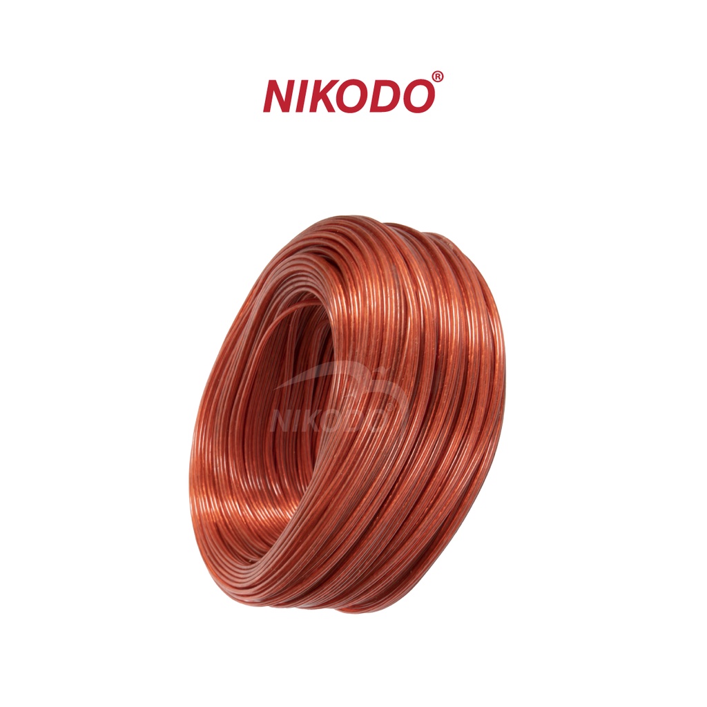 Dây loa 17 tim lõi đồng mạ niken bọc nhựa, cuộn 100m, truyền tín hiệu âm thanh - Nikodo