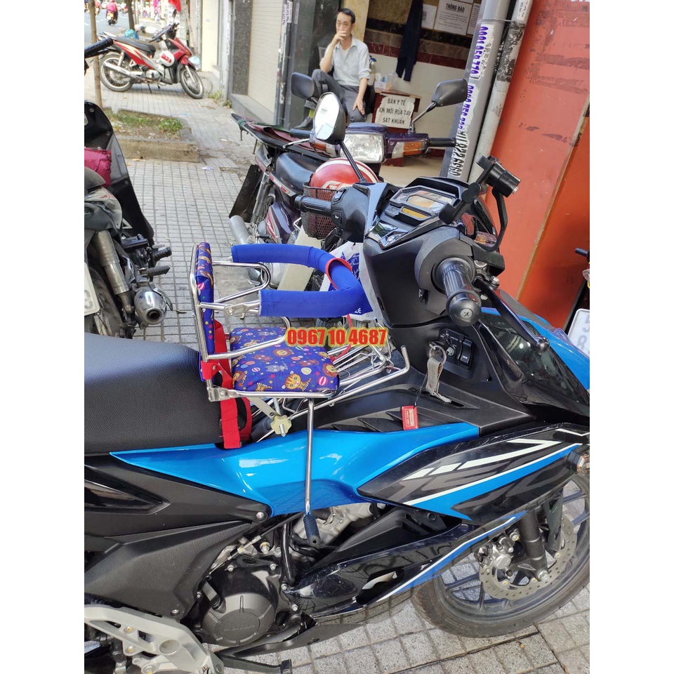 Ghế ngồi xe máy Winner cho bé Baga 150 8-10 ly