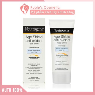 [Sale xả kho] Kem chống nắng NEUTROGENA 🛑CHÍNH HÃNG🛑 Kem chống nắng chống lão hóa Neutrogena Age Shield Face spf70