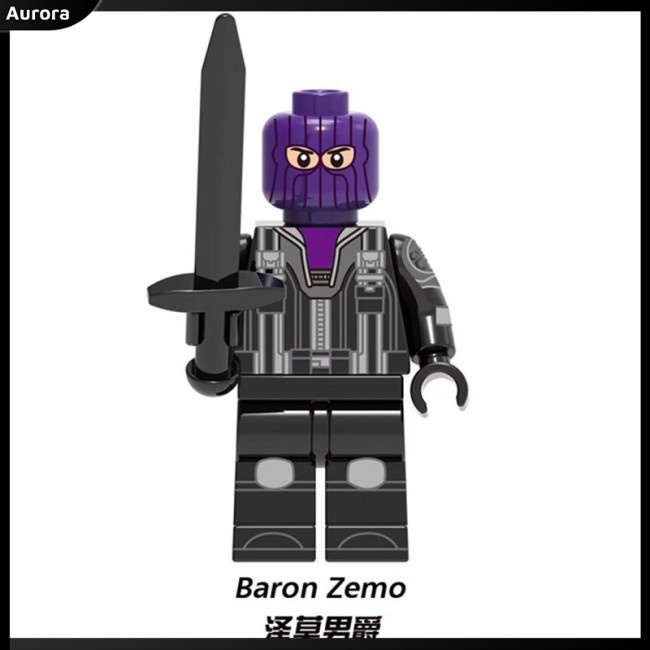Mô Hình Lego Nhân Vật Siêu Anh Hùng Black Widow Captain Americasr Falcon Taskmaster