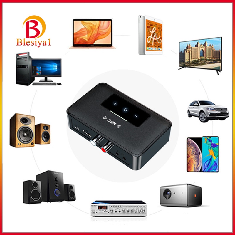 Bộ Thu Phát Tín Hiệu Bluetooth 5.0 Blesiya1 Nfc Sang 2 Rca | BigBuy360 - bigbuy360.vn