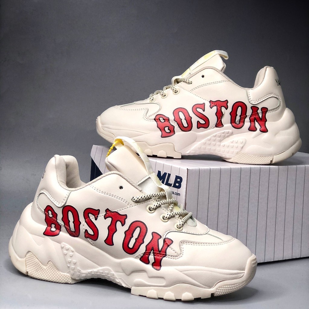 Giày thể thao BOSTON SPORT nam nữ Giầy sneaker chữ đỏ độn đế hàng QC cao cấp mới nhất 2022