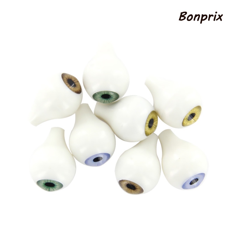 4pairs 16mm Round Doll Eyes Eyeball Acrylic Plastic Dolls Accessories 4Colors