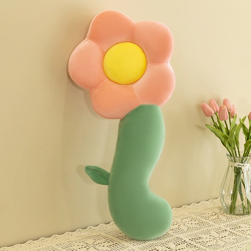Mới Thú Nhồi Bông Hình Bông Hoa Mềm Mại Dùng Làm Quà Tặng Cho Bé Gái