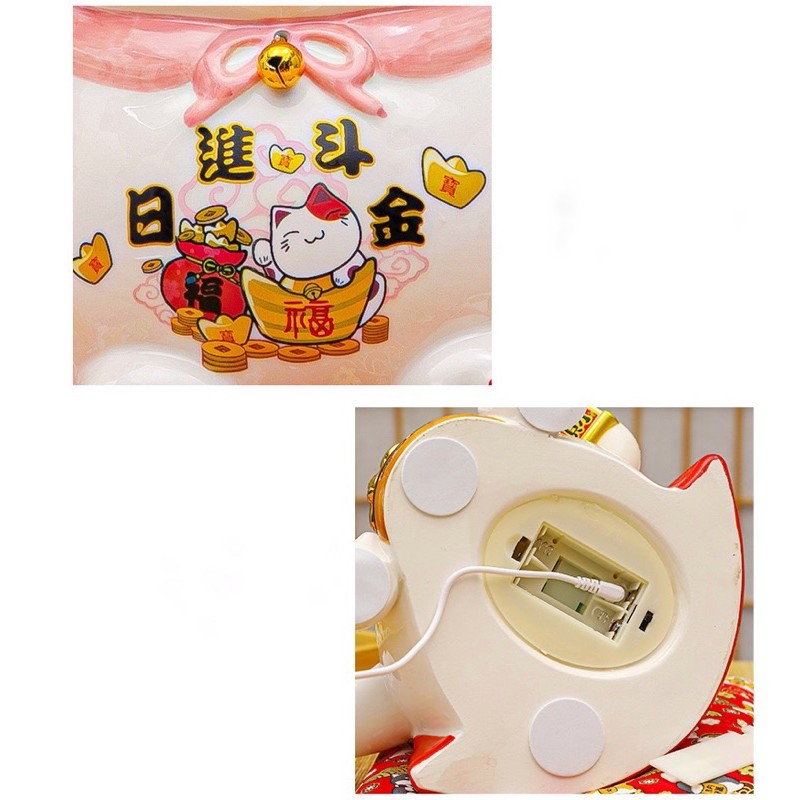 [MÈO THẦN TÀI] [NHIỀU MÀU] MÈO VUA MANEKI NEKO SIÊU DỄ THƯƠNG MANG TÀI LỘC MAY MẮN CHO GIA CHỦ