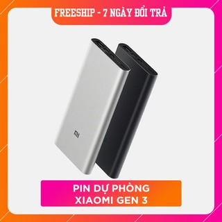 Sạc Dự Phòng Xiaomi Gen 3 Dung lượng 10.000mAh (18W) Bản Sạc Nhanh – 2 cổng USB 1cổng Type C