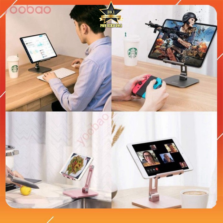 [ CAO CẤP ] Giá Đỡ Máy Tính Bảng, Kệ iPad Để Bàn Chất Liệu Hợp Kim Nhôm Cao Cấp - YOOBAO B3L | BigBuy360 - bigbuy360.vn