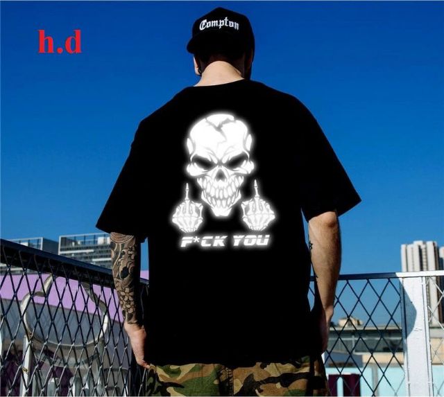 Áo phản qunag đầu lâu Fuck You 8253HD