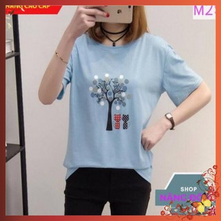 Áo thun nữ 🔔freeship🔔 áo phông nữ cao cấp tay ngắn in cổ thụ m29