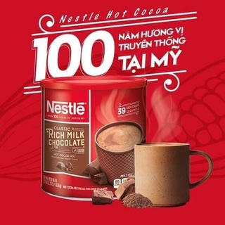 Thức uống cacao Nestle Rich Milk Chocola Hot choco mix 787,8g