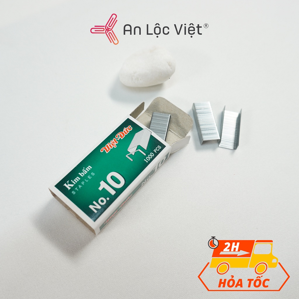 Kim bấm số 10 Việt Đức Bấm tối đa 20 tờ