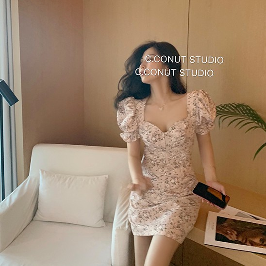Chân Váy Dài In Hoa Thiết Kế Xẻ Tà Xinh Xắn Cho Nữ | BigBuy360 - bigbuy360.vn
