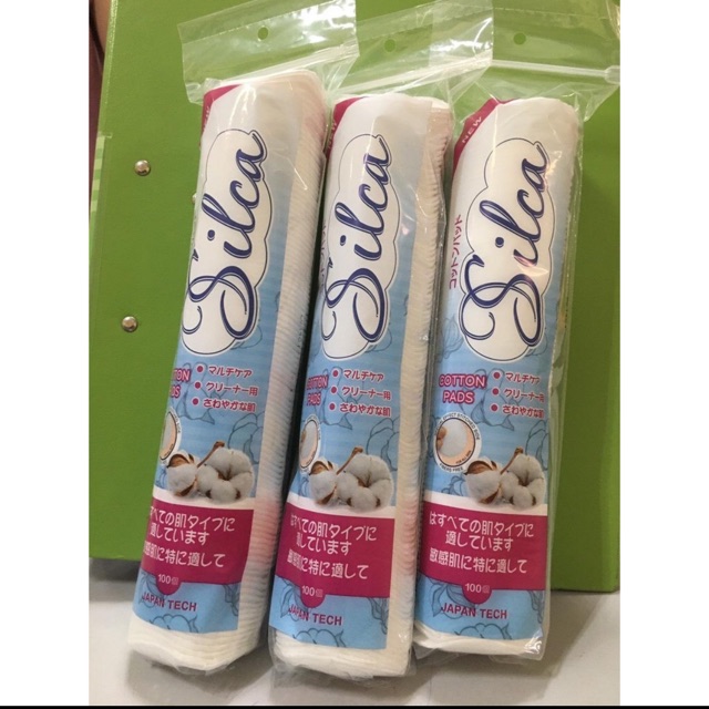 Bông tẩy trang silca