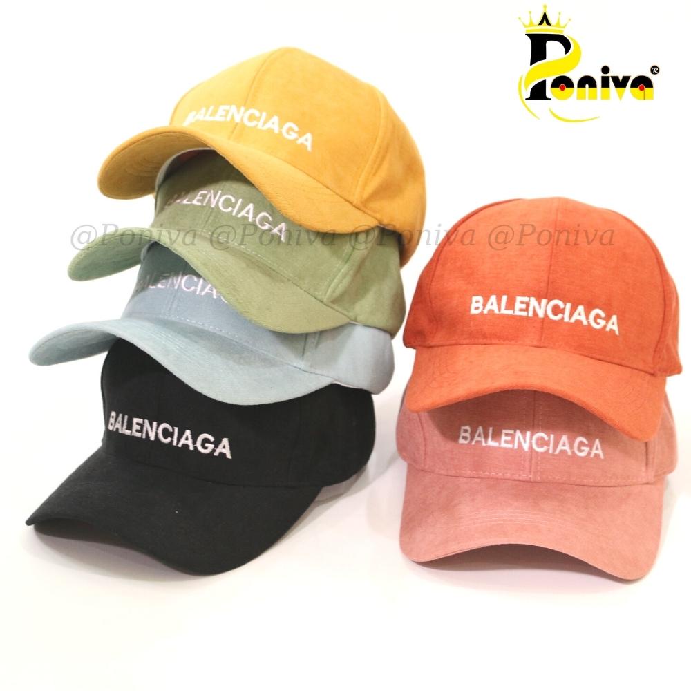 Mũ lưỡi trai ❤️ Nón kết thêu chữ BALEN chất nhung mịn form unisex BL01 phong cách Ulzzang Thời trang PONIVA siêu hot