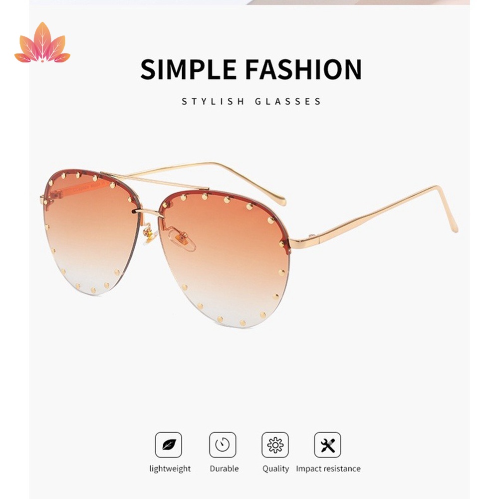 Dây Đeo Mắt Kính Chống Tia Cực Tím Màu Kẹo Phối Đinh Tán Thời Trang Cho Nữ JP5