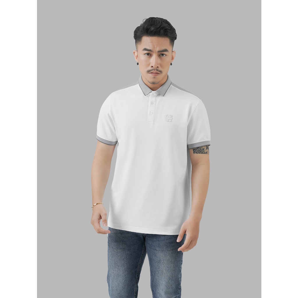 Áo Polo nam cổ bẻ BASICBEAR vải cá sấu Cotton CVC, nam tính, trẻ trung, thanh lịch - POLOMANOR