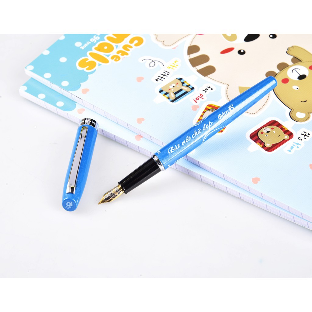 Bút máy Điểm 10 TP-FTC02 chuyên luyện viết chữ đẹp với ngòi mài thủ công cao cấp  - Bút máy ngòi