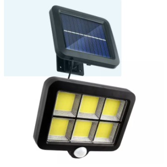 Đèn năng lượng mặt trời solar light mini giá rẻ có điều khiển dùng trong nhà và sân vườn, cảm biến chuyển động SL-F120