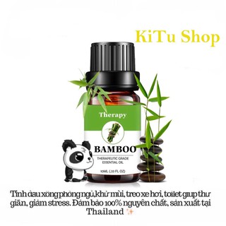 «10ml» 🎈 Tinh Dầu Nguyên Chất Tre (Bamboo) Thiên Nhiên ❃