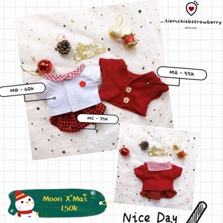 Outfit for doll - moon x’mas