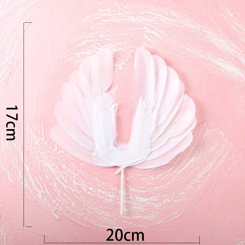 Cánh Thiên Thần Gắn Trang Trí Bánh Kem Sinh Nhật / Đám Cưới