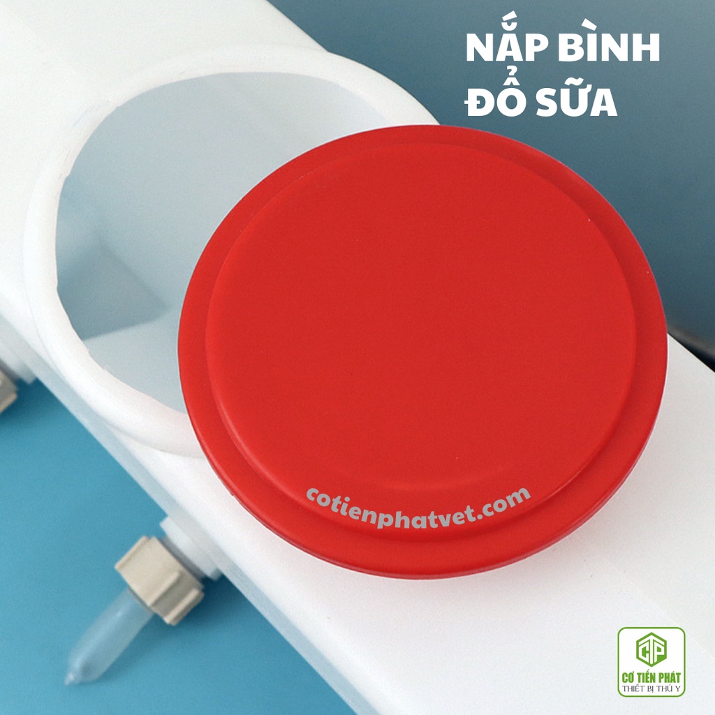 Bình bú sữa heo con, giải pháp cho lợn con mất mẹ, đẻ nhiều, lợn con cai sữa loại 9 núm vú cao cấp