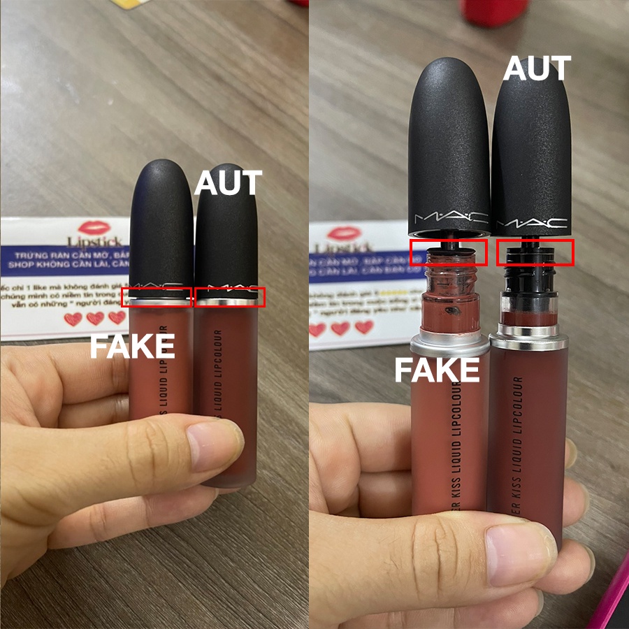 Son MAC chính hãng powder kiss liquid lipcolour, son kem lì lâu trôi Lipstick | Thế Giới Skin Care