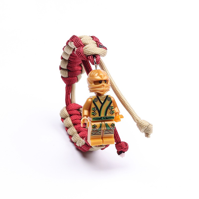 Vòng tay paracord Minifigures nhân vật Non LE.GO PUBG Ninjago tuyệt đẹp -Đồ chơi Lắp ghép Xếp hình Mô hình Mini Iron man | BigBuy360 - bigbuy360.vn