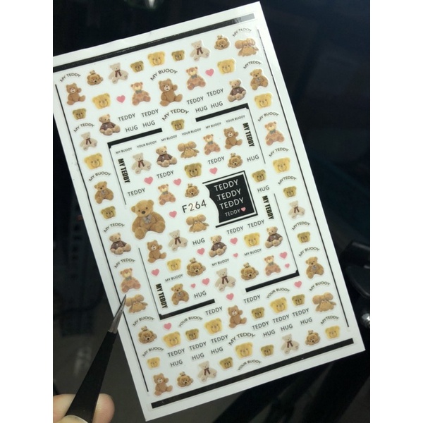 Sticker Dán Móng Nhiều Mẫu Mã Số 06