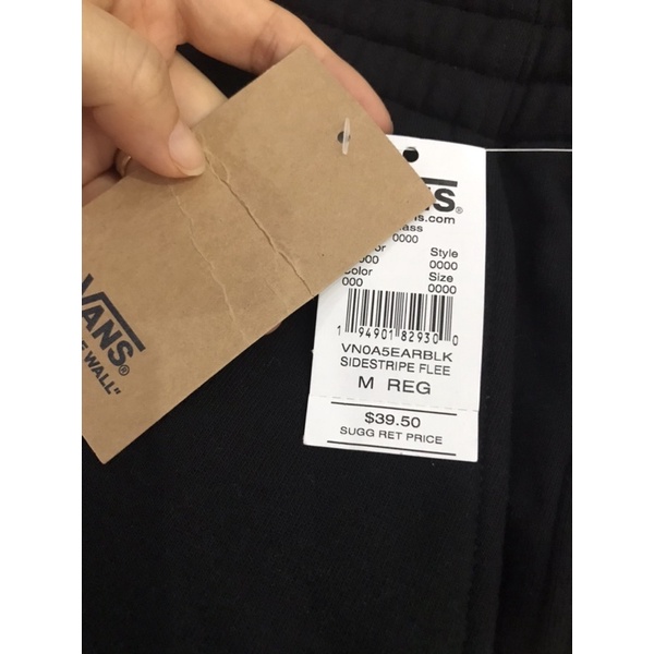 Quần đùi nam hiệu Vans xuất xịn thun mềm