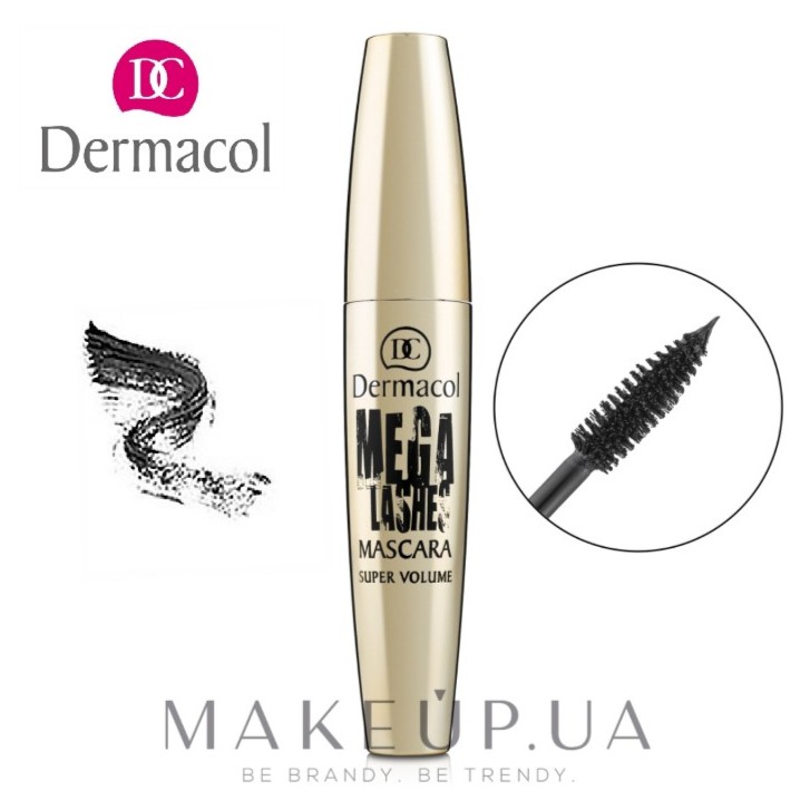 [Mã FMCGM50 - 8% đơn 250K] Chuốt Mi Dermacol Mega Lashes Mascara - Super Volume - Black 13ml | BigBuy360 - bigbuy360.vn