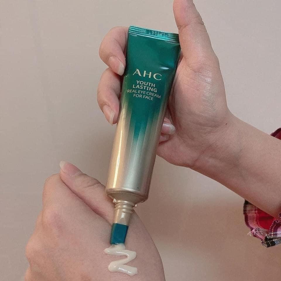 Kem mắt [Hết thâm quầng mắt 100%_Hàng Auth] Kem mắt AHC Ageless Real Eye Cream For Face 30ml [Hot New] | BigBuy360 - bigbuy360.vn