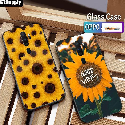 Ốp lưng Oppo A57 F1s / F5 / F7 / F9 / F11 / F11 pro / K1 / K3 ... phủ bóng họa tiết hoa Hướng Dương