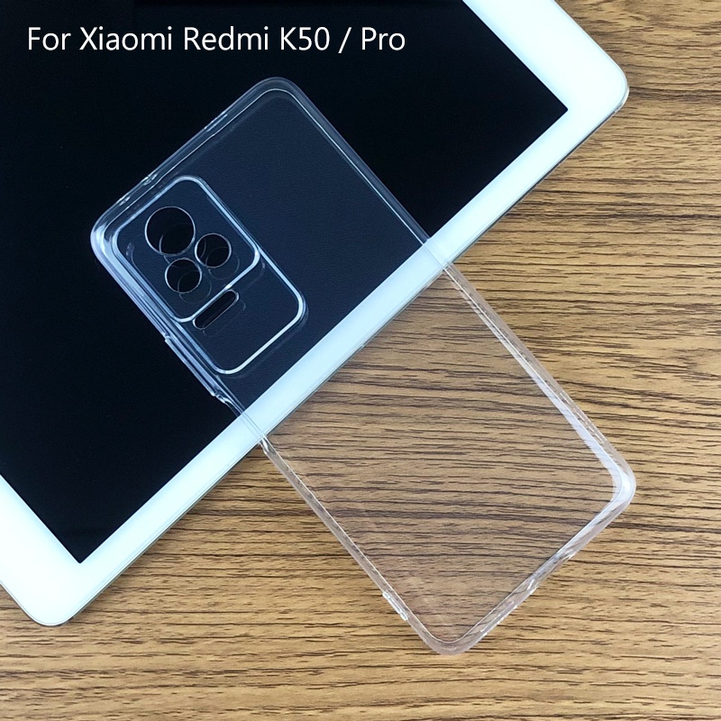 Ốp Điện Thoại TPU Mềm Trong Suốt Cho Xiaomi Redmi K50 Ultra Extreme K40 Pro Plus K50G K40S 5G
