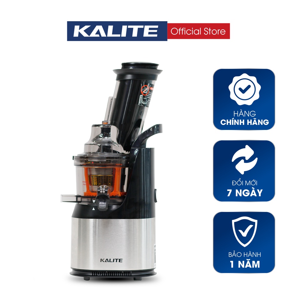 Máy ép chậm Kalite KL565 công suất 240W ép trái cây rau củ quả kiệt bã kèm lưới làm kem