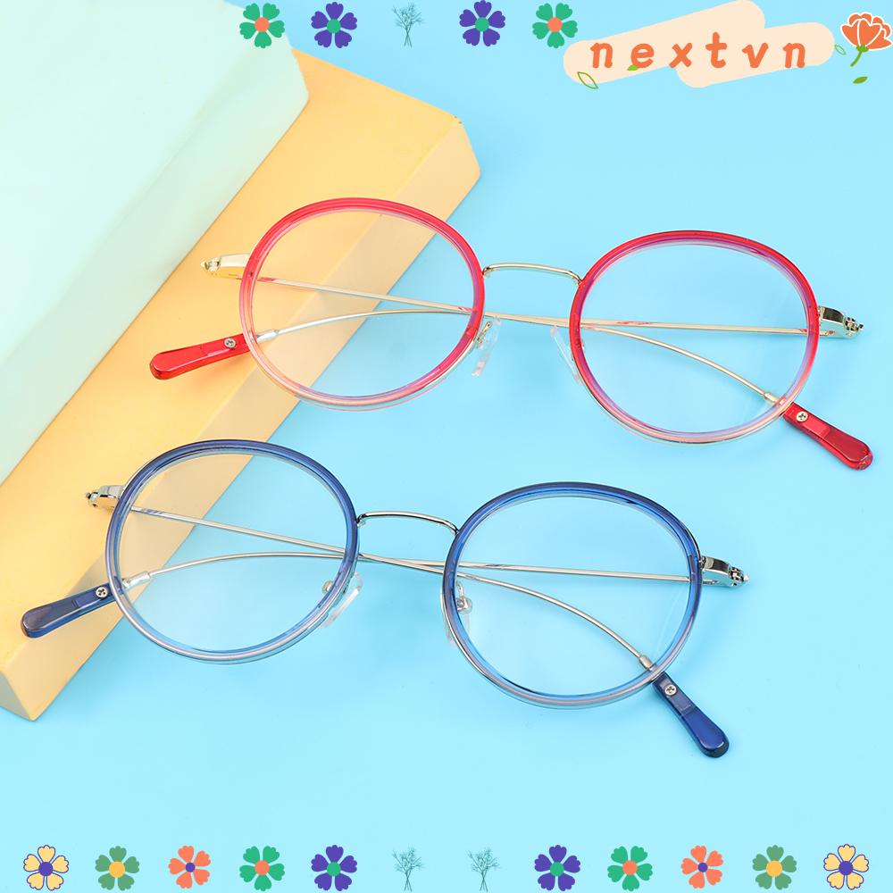 Mắt kính gọng kim loại hình tròn thời trang cổ điển cá tính