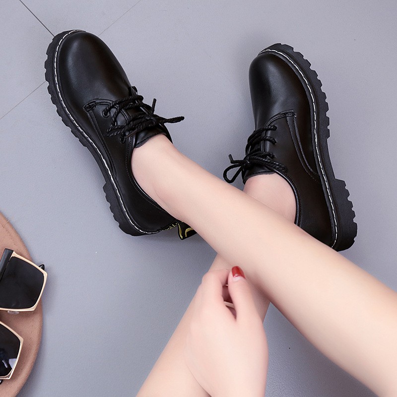 Giày bốt Oxford nữ phong cách cổ điển | BigBuy360 - bigbuy360.vn